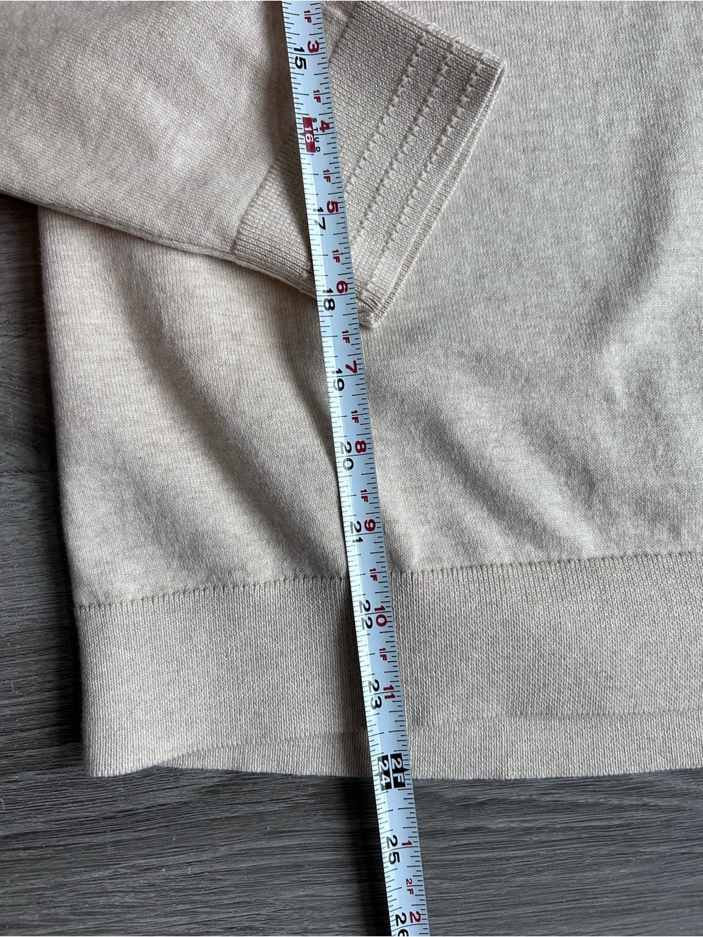 Women’s Tommy Hilfiger Beige Crewneck Sweater size L - Picture 7 of 9
